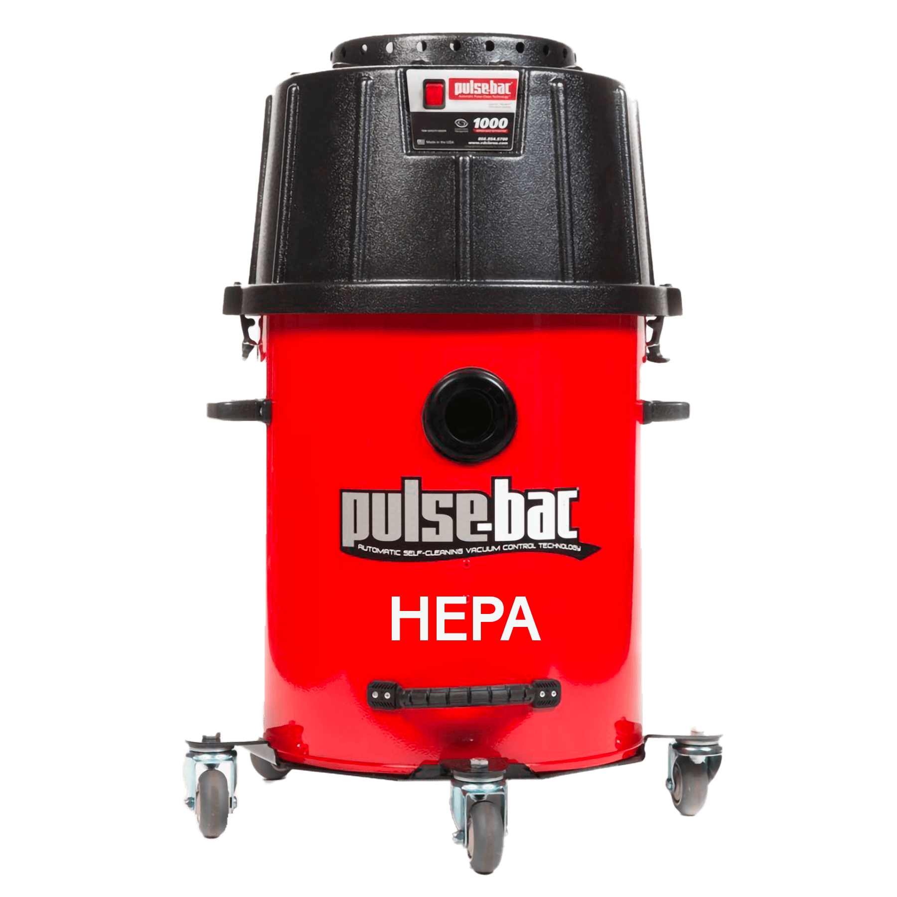HEPA vacuum cleaner for concrete dust 8gal