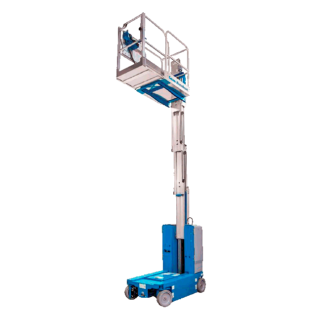 12ft Self propelled vertical mast lift electric
