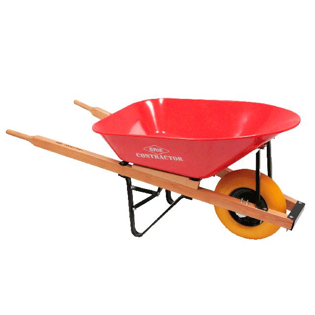 Wheelbarrow 6 cu ft single wheel
