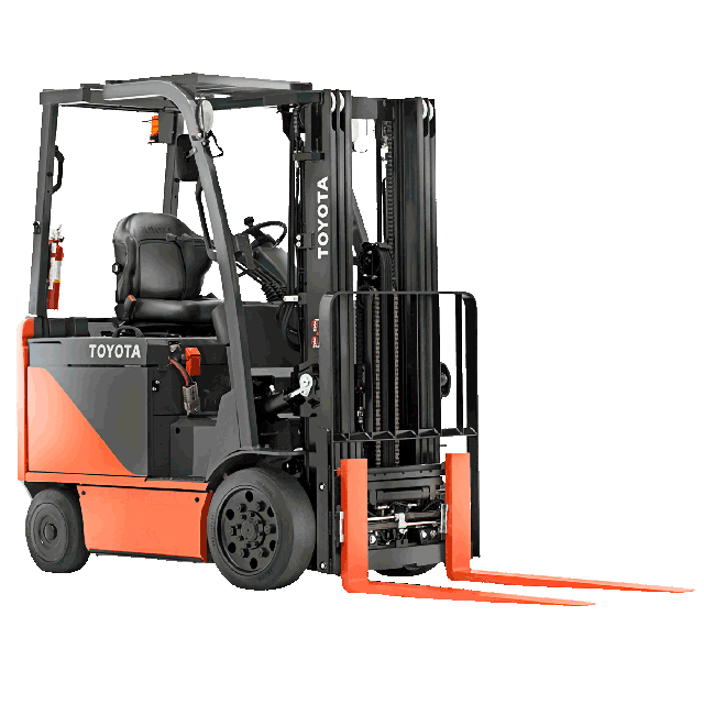 5000 lb Forklift 189in cushion electric