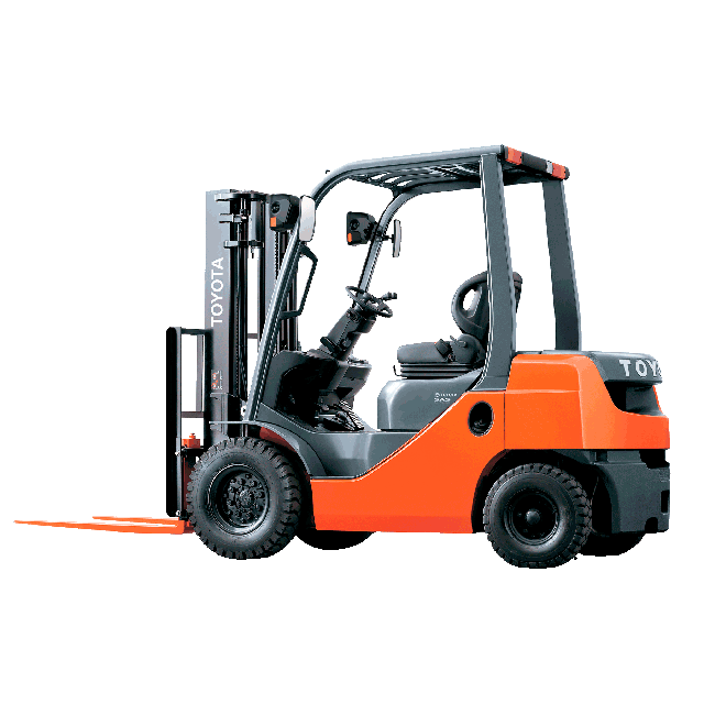 Chariot élévateur 5000 lb 189po résilient propane 