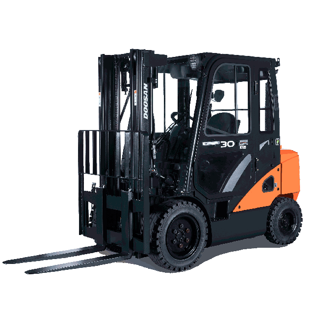Location chariot élévateur 6000 lb cabine propane Hyster | Simplex