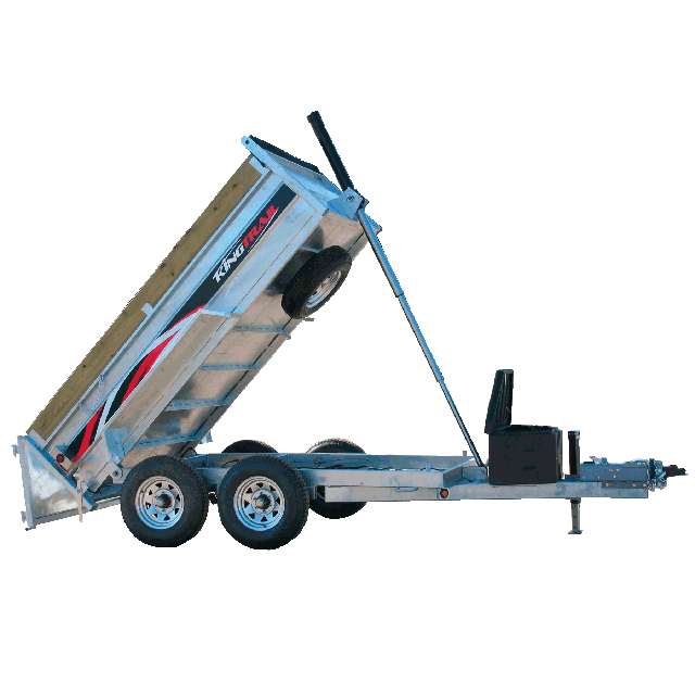 Remorque dompeur 5 pi x 10 pi 5000 lb