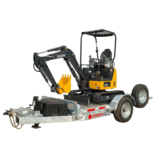 Mini Excavator and Trailer Package