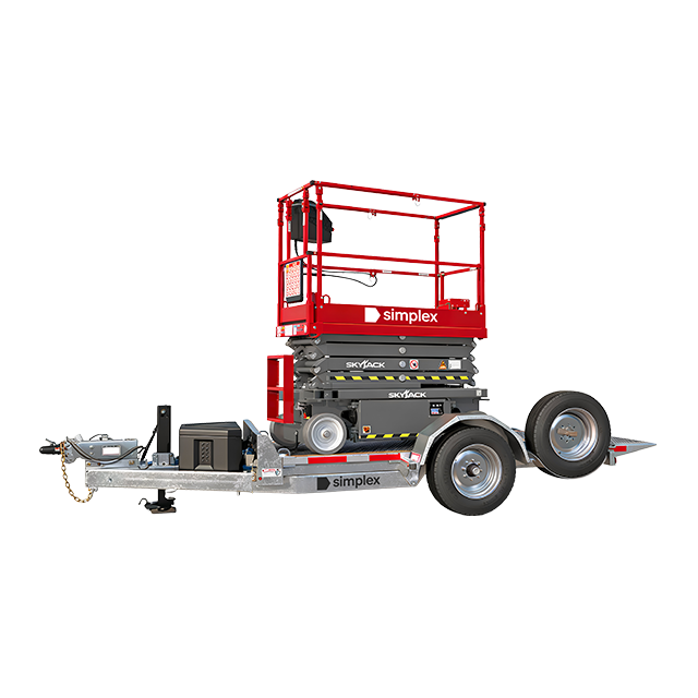 Scissor Lift and Trailer Package