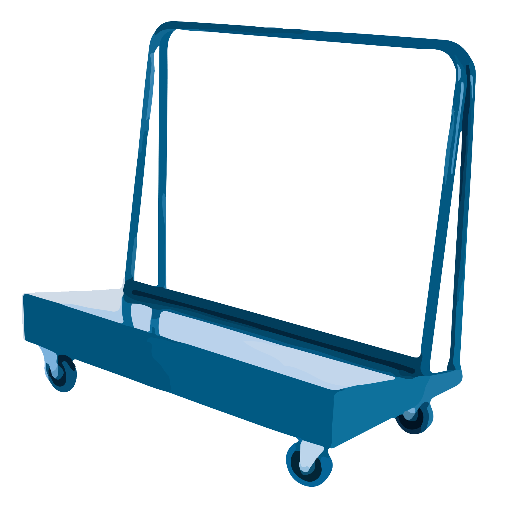 Panel cart 24 in x 48 in 2000 lb