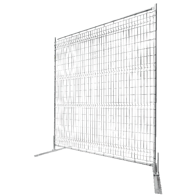 Construction fence 6 ft 4 in H x 7 ft 6 in W - with hook