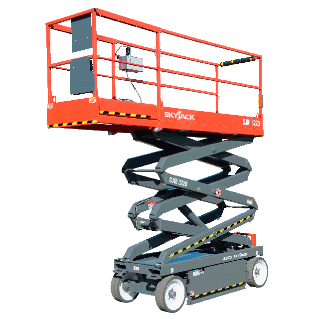Rental of 20ft electric lifting platform | Simplex