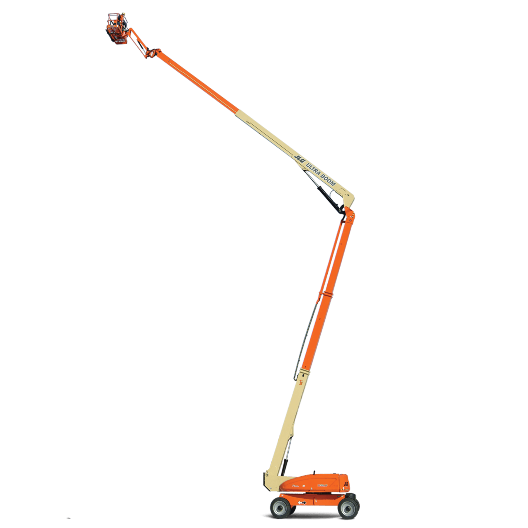 Articulating boom lift 125ft 4WD diesel