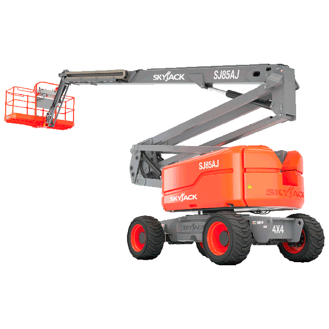 85ft Diesel Articulated Boom Rental | Simplex