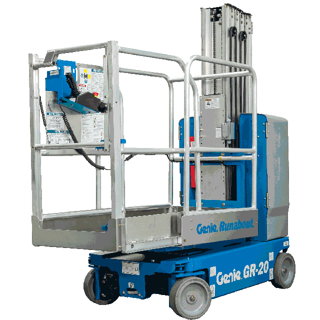 20ft auto vertical lift rental. electric | Simplex