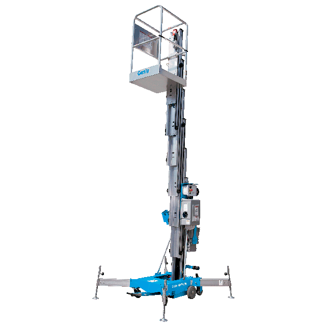 30ft Push around vertical mast lift electric