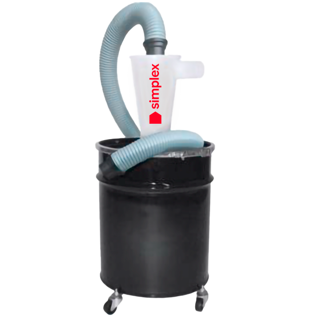 Intercepteur de poussière cyclone 10 gal