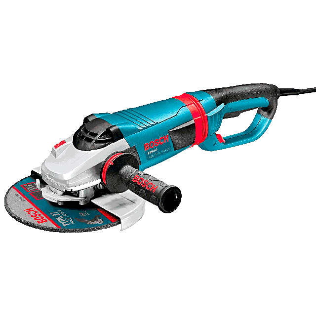 Angle grinder for concrete 9in