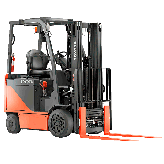 5000 lb Forklift 189in cushion electric
