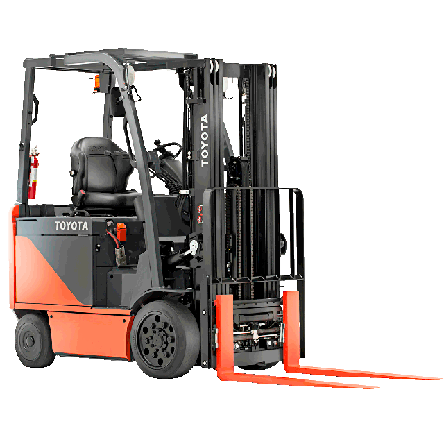 6000 lb Forklift 240in cushion electric