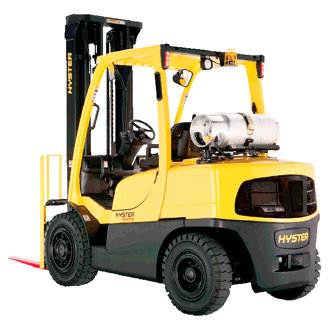 10900 lb Forklift 175in solid pneumatic propane