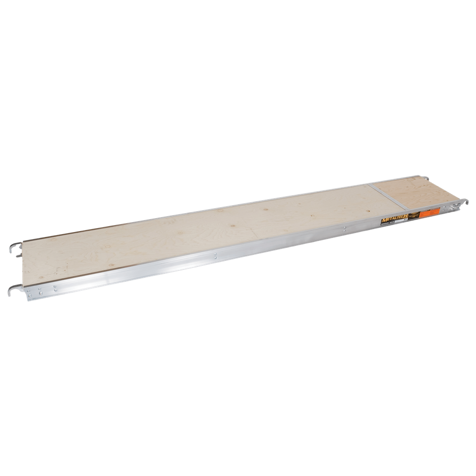 Plank aluminium plateform 10ft x 19in