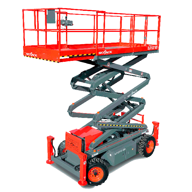 27ft Scissor Lift 4WD gas and propane