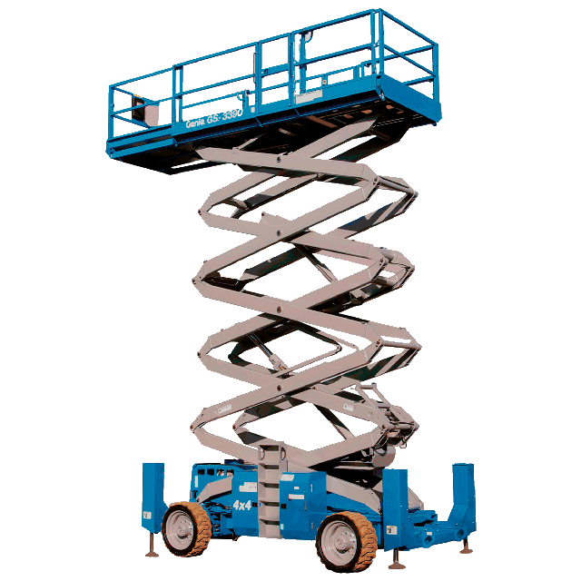 33ft Scissor Lift 4WD gas and propane