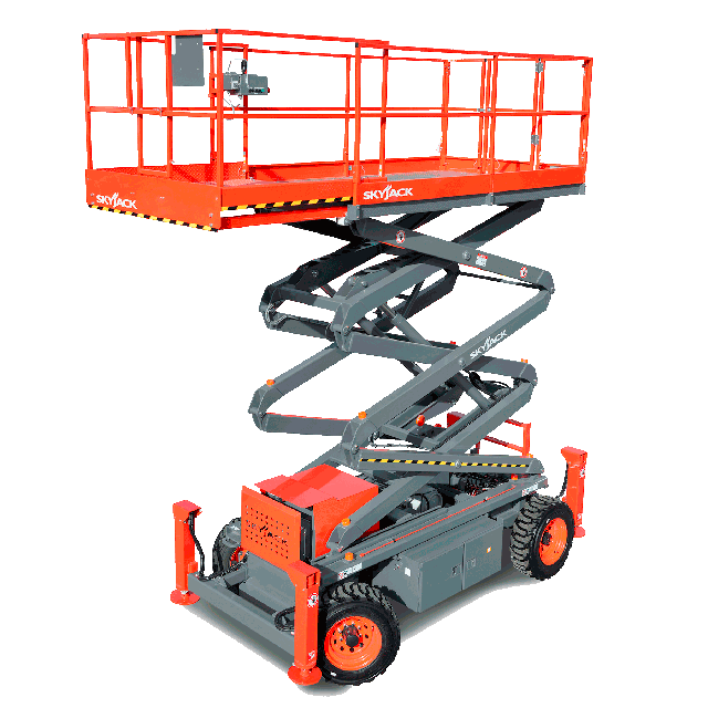 35ft Scissor Lift 4WD gas and propane