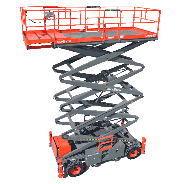 50ft Scissor Lift 4WD gas and propane