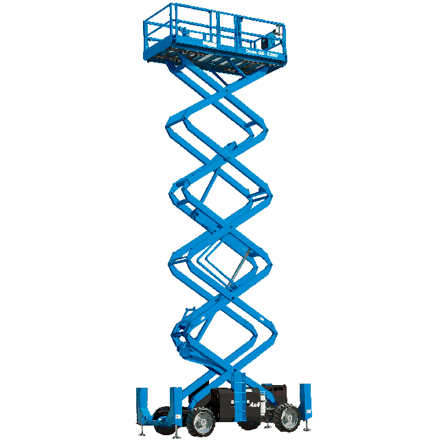 53ft Scissor Lift 4WD gas and propane