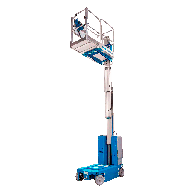 12ft Self propelled vertical mast lift electric